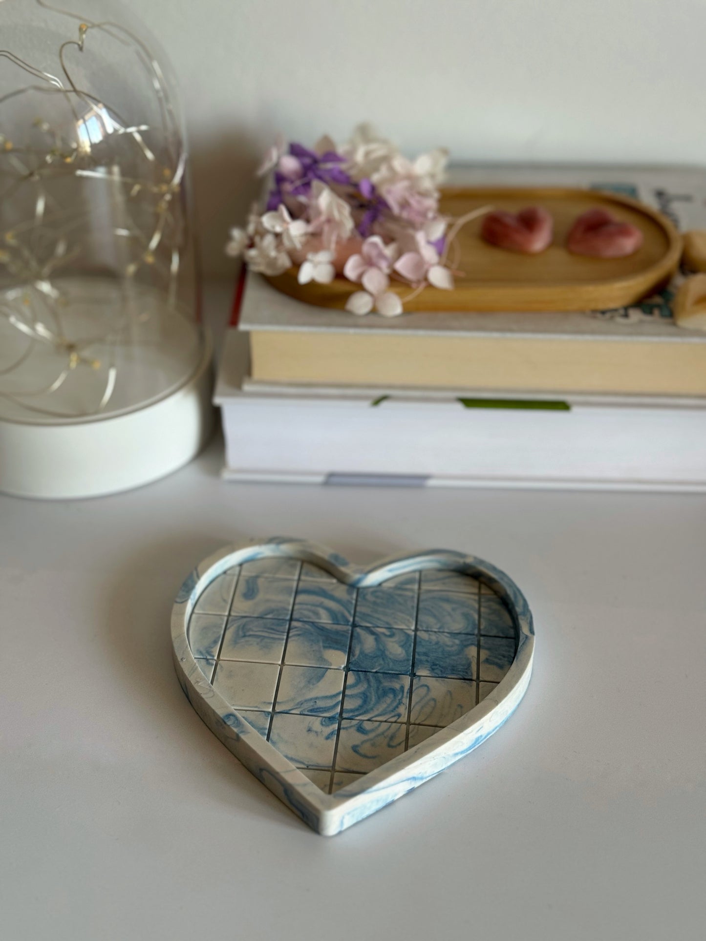 suport decorativ in forma de inima "heart"
